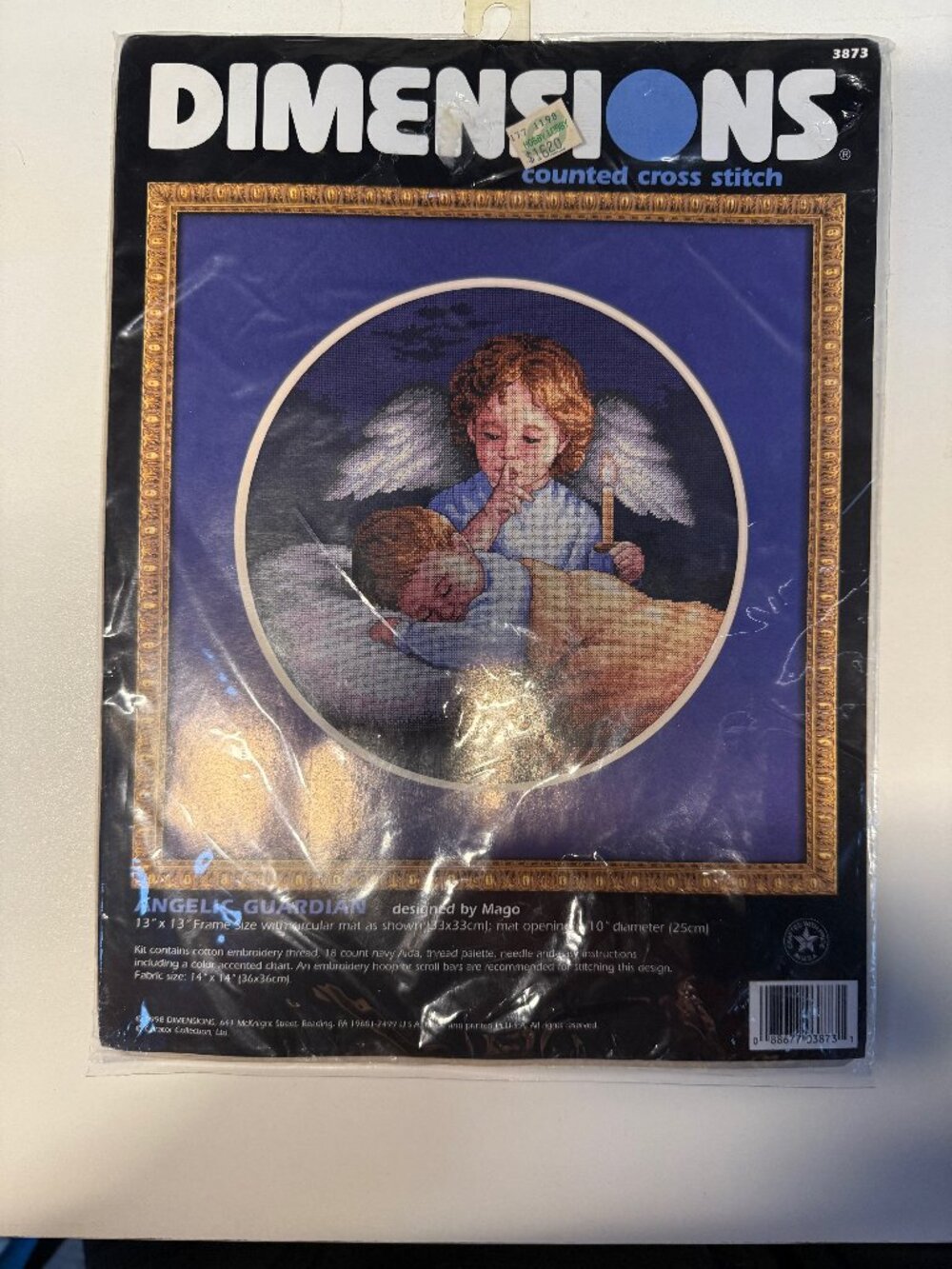 Vintage Dimensions "Angelic Guardian" Counted Cross Stitch Kit New Sealed